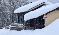 Un metro di neve in montagna: pericolo “forte” di valanghe