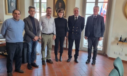 La Gestione Associata Demaniale del Basso Lago Maggiore ha incontrato il Capitano di Fregata Riccardo Cavarra