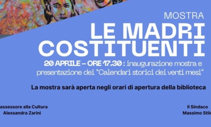 Mostra "Le madri costituenti" a Castelletto