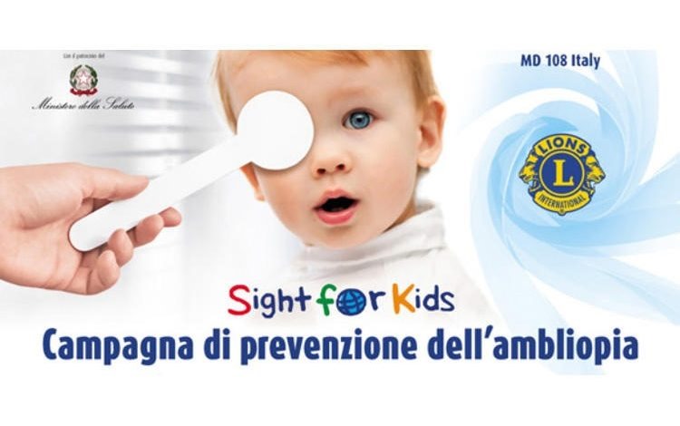 Campagnia Lions Ministero Sight for kids