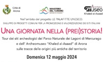 “Una giornata nella (Prei)storia!”: domenica 12 ai Lagoni e all'Archeomuseo