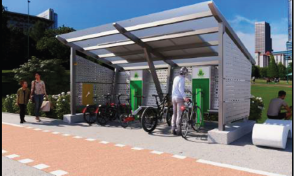 Baveno: realizzazione di una nuova casetta di ricarica per le bici elettriche