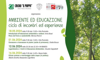 Ciclo di 12 incontri proposti dal Parco Ticino Lago Maggiore