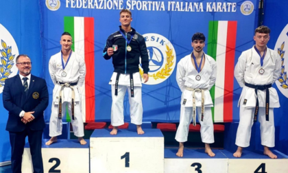 Il novarese Giacomo Casazza oro ai nazionali di karate fesik