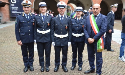 Tre nuovi agenti di polizia locale a Borgomanero