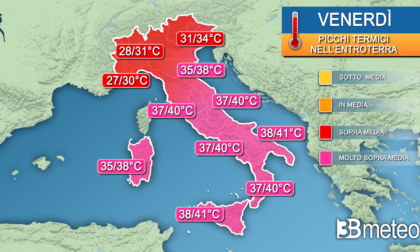 L’estate ruggisce: imminente intensa ondata di caldo africano, picchi di oltre 40°C