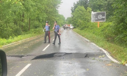 Chiusa al traffico la Statale 229 del Lago d’Orta a Borgomanero