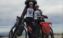 L'avventura di una coppia borgomanerese: in bicicletta a Capo Nord