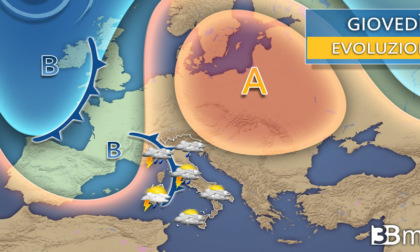 Previsioni meteo: in arrivo nuova ondata di maltempo sul Piemonte