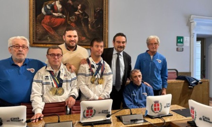 Premiati Emanuele Bezzi e Gabriele Vietti medagliati ai Campionati Mondiali Virtus