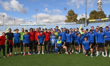 Novara FC: festa per i 91 anni del veterano dei tifosi