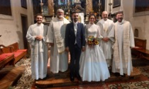 Campane a festa per un matrimonio religioso a Paruzzaro: auguri a Eleonora e Giulio