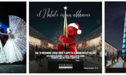 Si accende il Natale a Torino Outlet Village