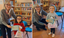 Piccoli e assidui frequentatori della biblioteca di Trecate: le premiazioni