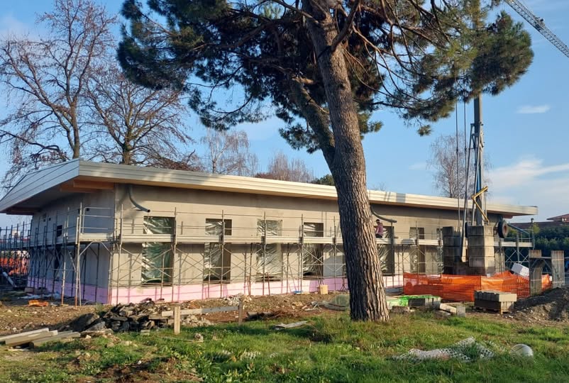 Avanzano i lavori per il nuovo asilo nido di Galliate