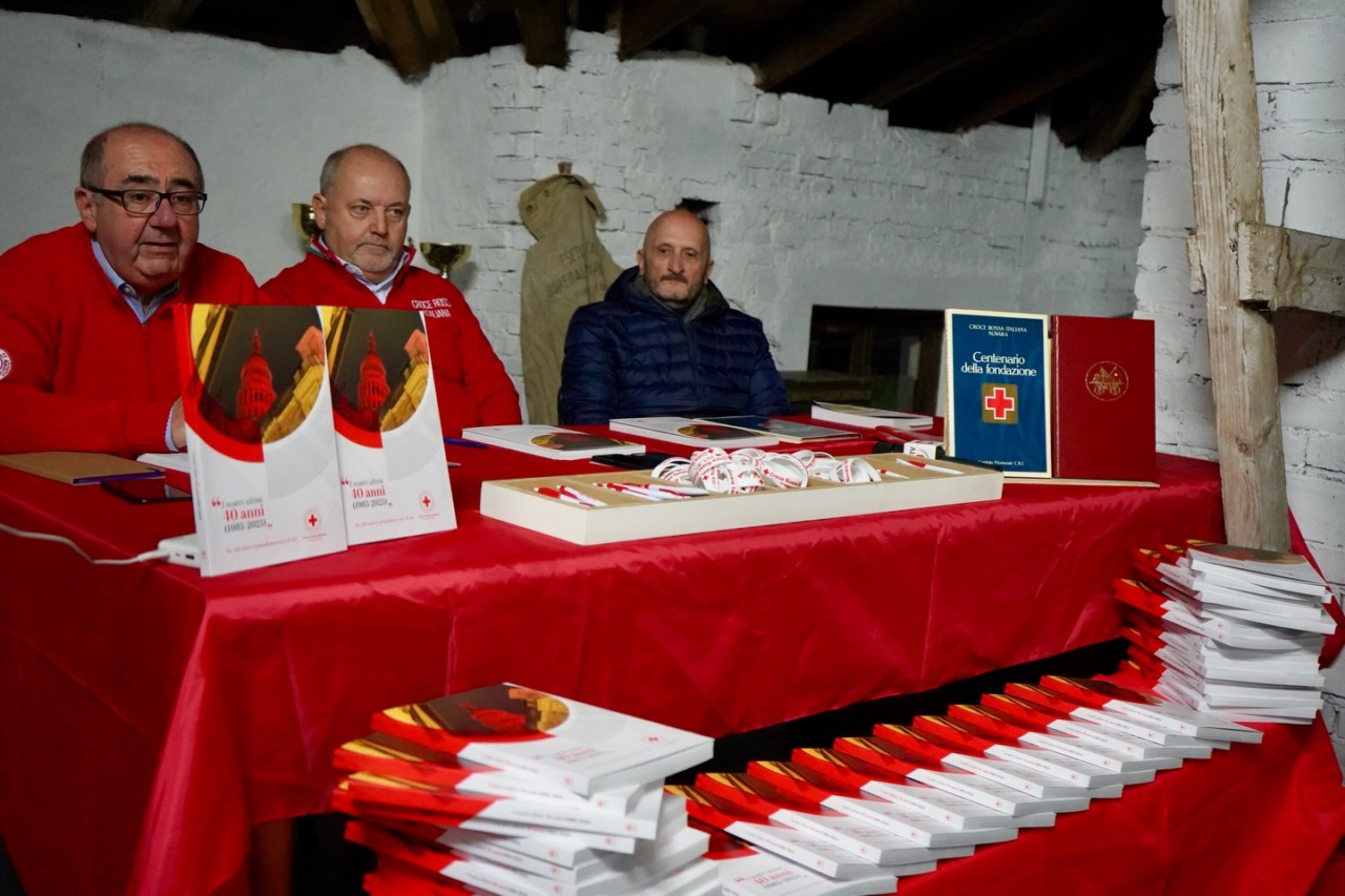 Croce Rossa di Novara: un libro celebra 140 anni di servizio