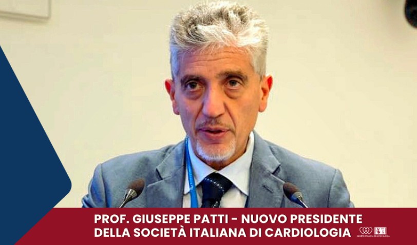 Il Professor Giuseppe Patti assume la presidenza della Società Italiana di Cardiologia