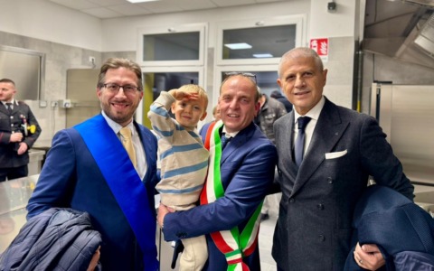 Inaugurato il nuovo centro cottura a Suno