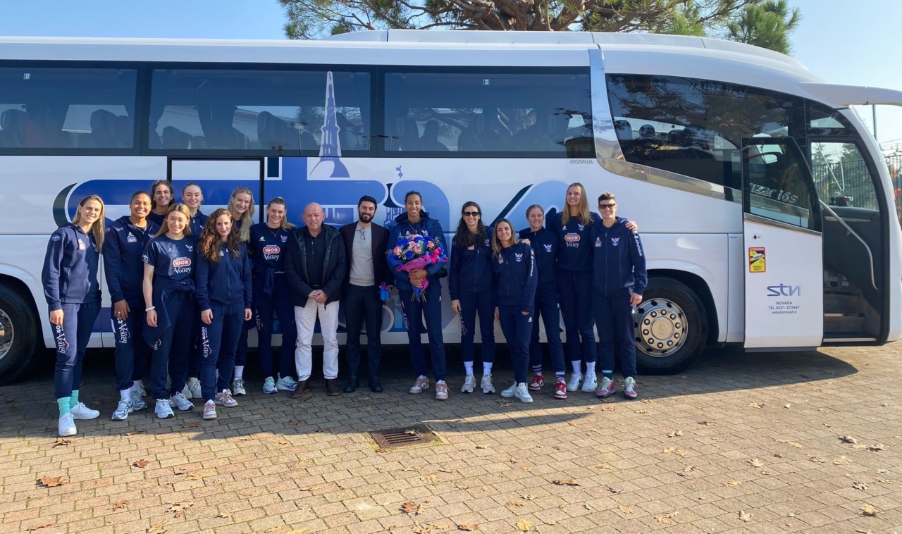 STN supporta Igor Volley Novara: trasporti per la prima squadra e le giovanili
