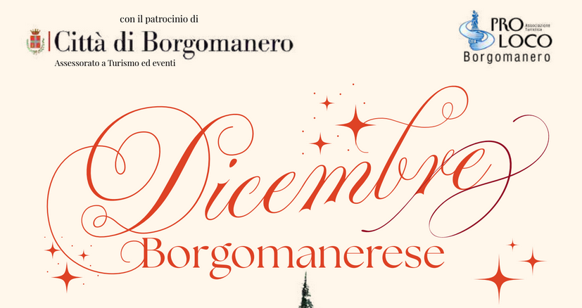 Weekend di eventi per il Dicembre borgomanerese a Borgomanero