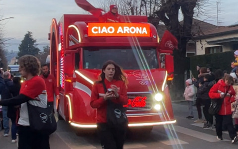 Arona celebra il passaggio della Fiamma Olimpica