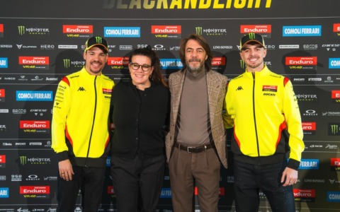Comoli Ferrari rinnova il suo supporto al VR46 Racing Team per il quarto anno