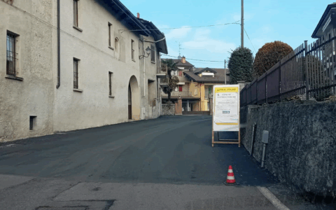 Gattico-Veruno attiva il senso unico in via Dante per migliorare la viabilità