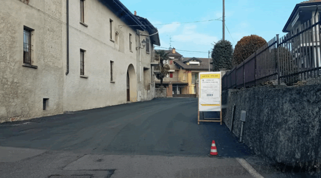 Gattico-Veruno attiva il senso unico in via Dante per migliorare la viabilità
