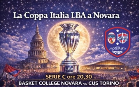 La Coppa Italia LBA fa tappa a Novara