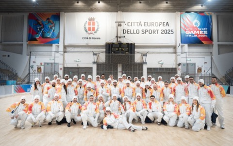 La Fiamma Olimpica arriva a Novara con i tedofori di Esselunga