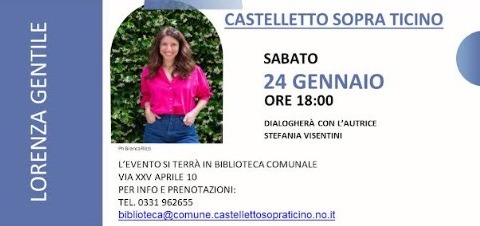 Lorenza Gentile presenta “La volta giusta” alla rassegna “Libri tra le sponde 2”