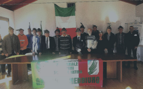 Mario Manni rieletto presidente del Gruppo Alpini di Nebbiuno