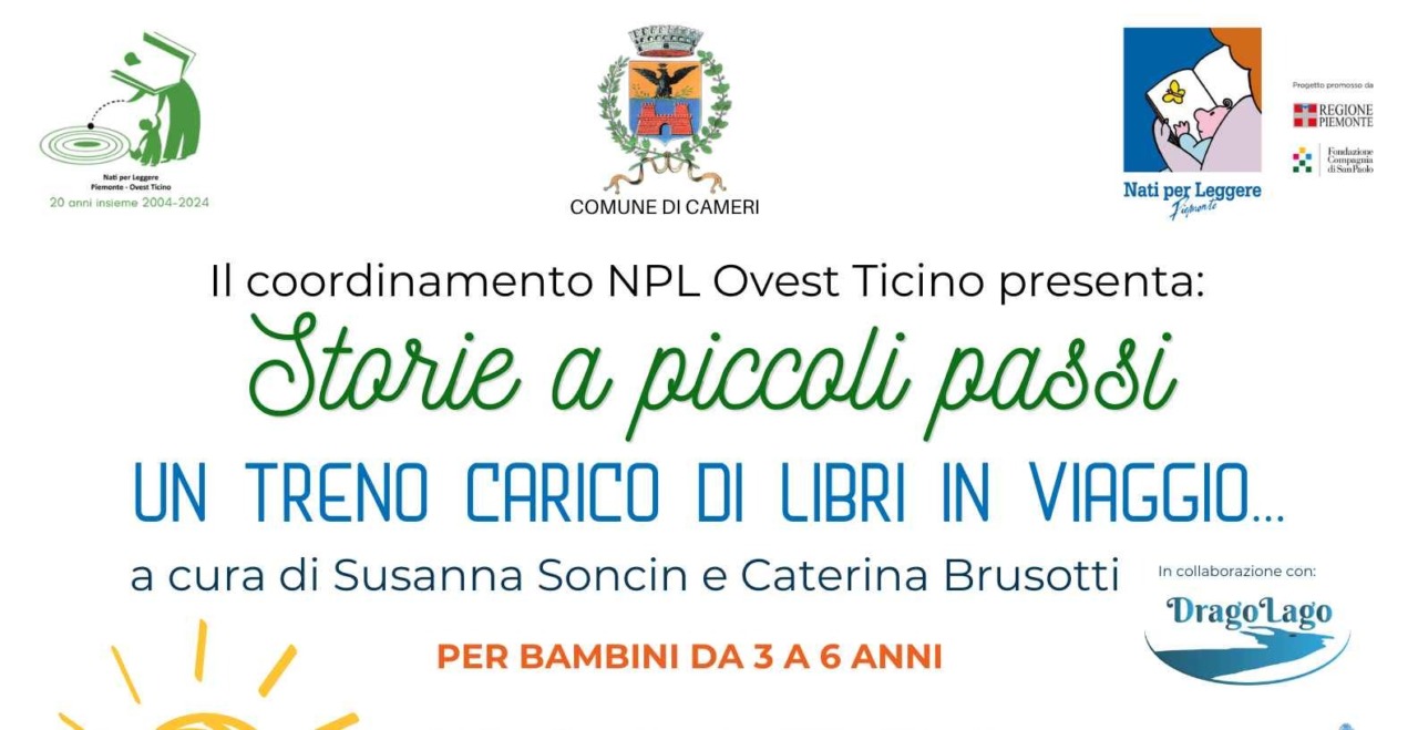 Riparte da Cameri il ciclo “Storie a piccoli passi” di Nati per Leggere
