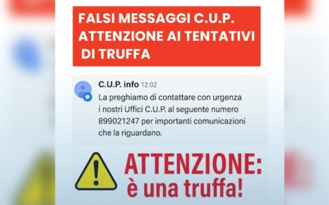 Truffa SMS a nome del Cup: l’AOU Maggiore della Carità di Novara avverte i cittadini