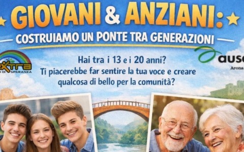 Giovani e anziani si uniscono con Auser Arona Aps