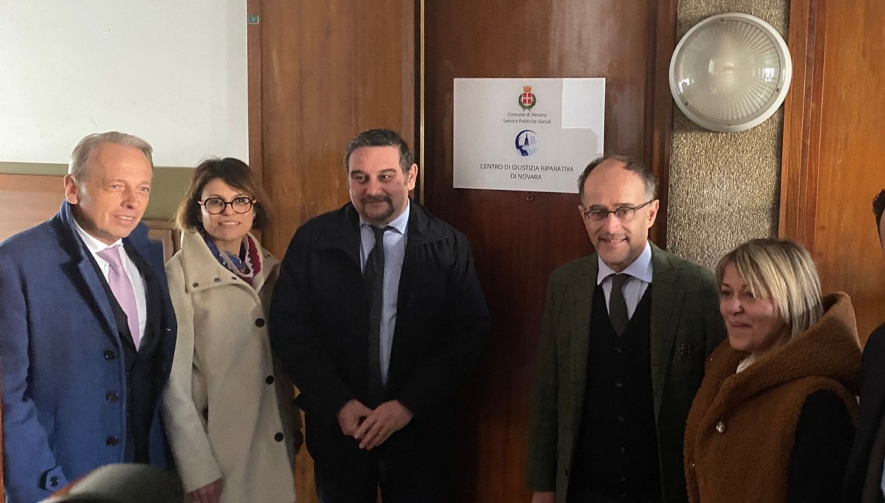 Inaugurato il Centro di giustizia riparativa a Novara