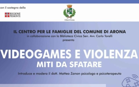 Incontro su videogames e violenza al Palagreen di Arona