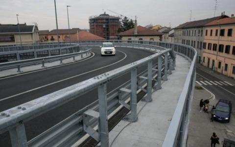 Interventi al cavalcavia Porta Milano di Novara: chiusure nei weekend e senso unico alternato