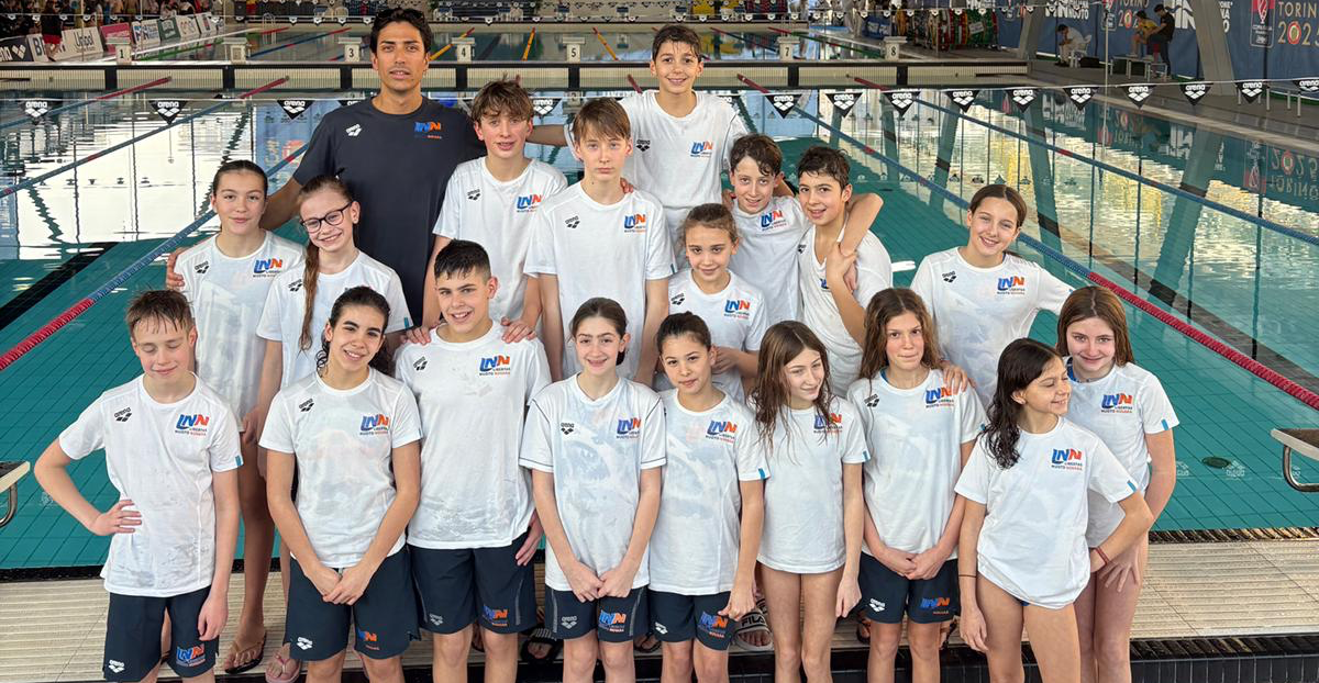 Libertas Novara brilla nei Gran Prix regionali di nuoto esordienti A e B