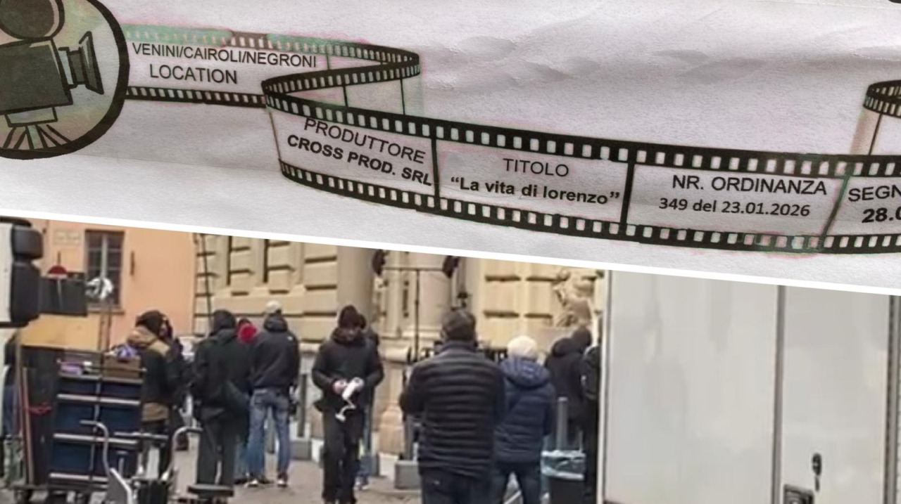 Novara diventa set per una nuova serie tv di Rai