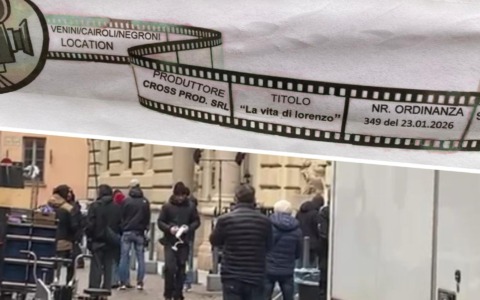 Novara diventa set per una nuova serie tv di Rai