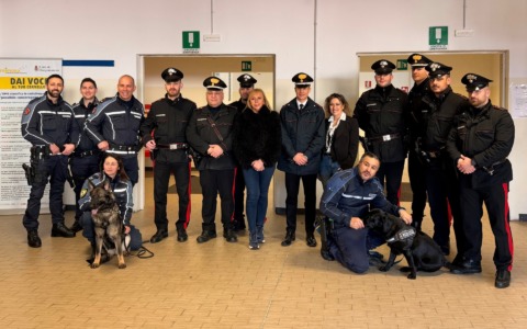 Operazione antidroga nelle scuole di Borgomanero