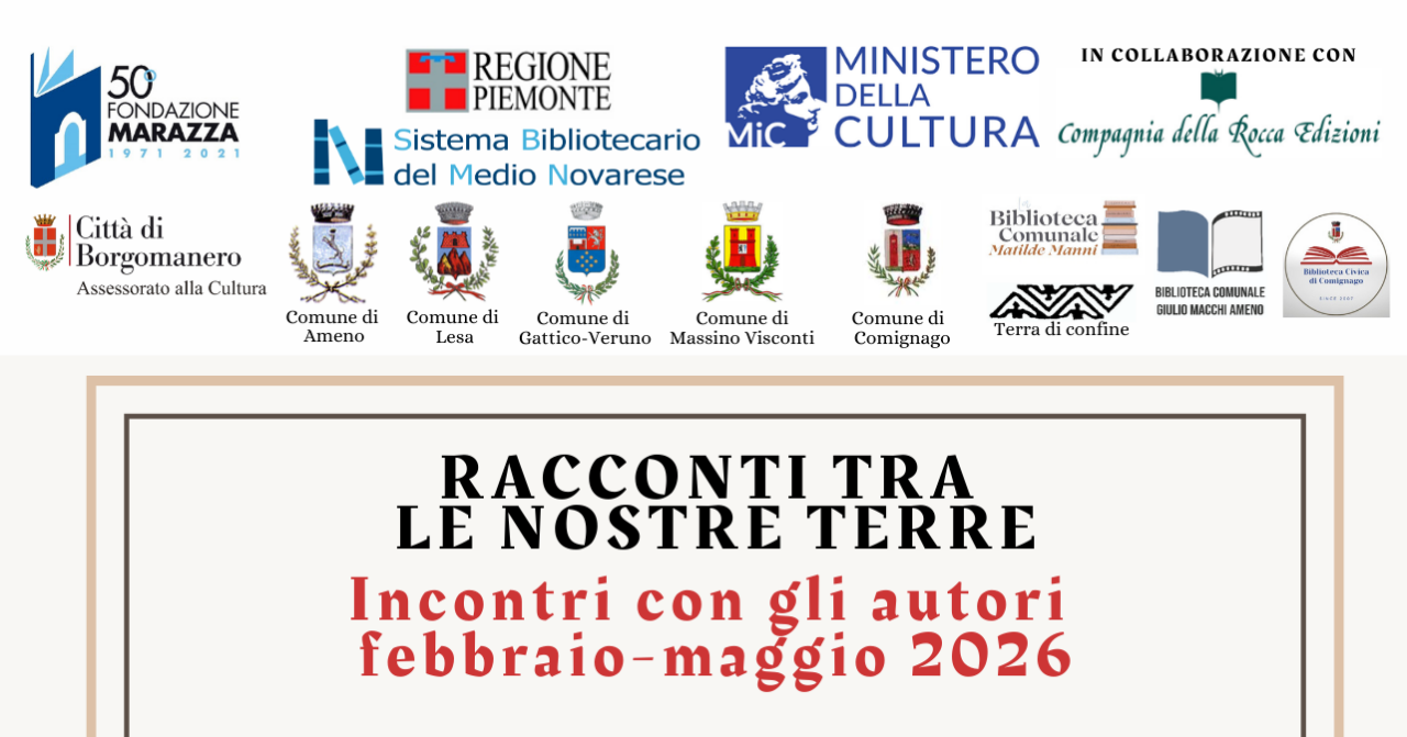 Racconti tra le nostre terre: un ciclo di incontri