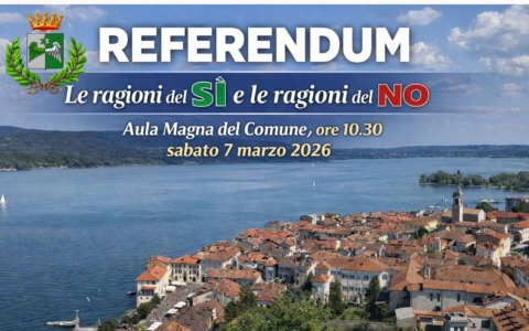 Referendum: SÌ e NO a confronto in un incontro pubblico ad Arona