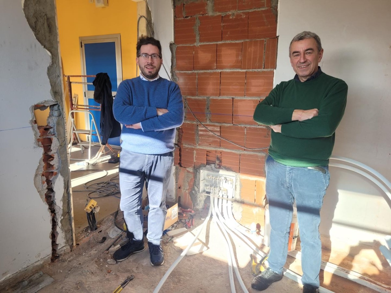 Ristrutturazione dei servizi igienici al Distaccamento Vigili del Fuoco di Borgomanero