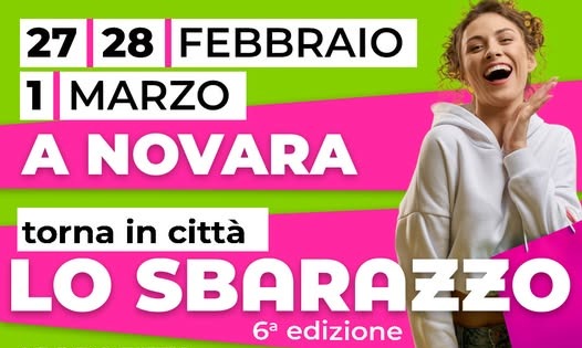 Ritorna lo Sbarazzo nel cuore di Novara