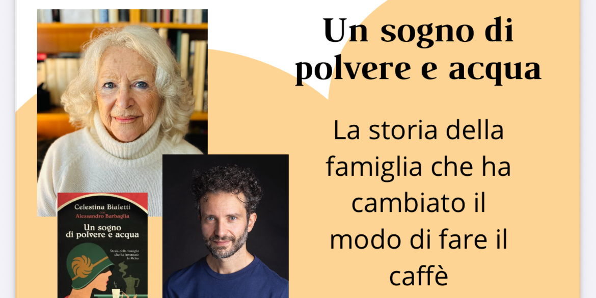 Tina Bialetti e Alessandro Barbaglia presentano il libro “Un sogno di polvere e acqua”