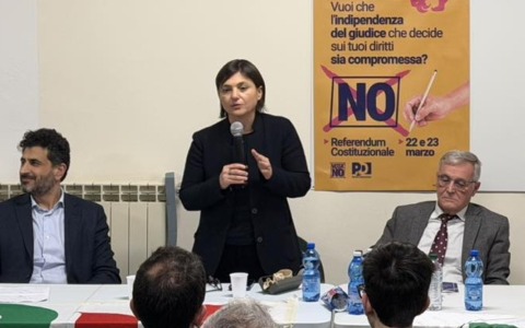 Trecate, grande partecipazione per il referendum sulla giustizia con Serracchiani