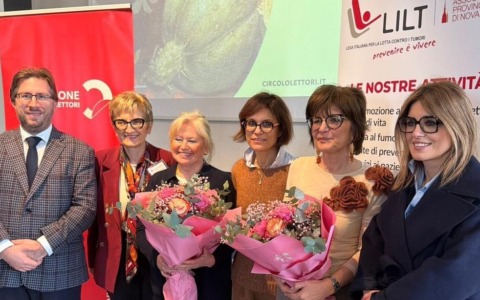 Affluenza al Castello di Novara per l’incontro Lilt su arte, cucina e salute
