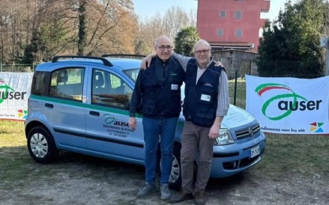 Auser Arona Aps presenta un nuovo veicolo per il volontariato